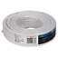 Tristar White Coaxial cable, 25m
