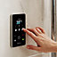 Triton ENVi® Matt Black Fixed shower head Thermostatic Electric Shower, 10.5kW