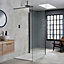 Triton ENVi® Matt Black Fixed shower head Thermostatic Electric Shower, 9kW
