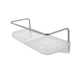 Triton ENVi Plastic & steel Shower shelf (W)18cm