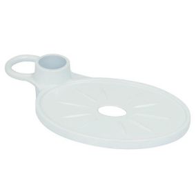 Triton Shower accessories White Soap dish (D)40mm (W)115mm