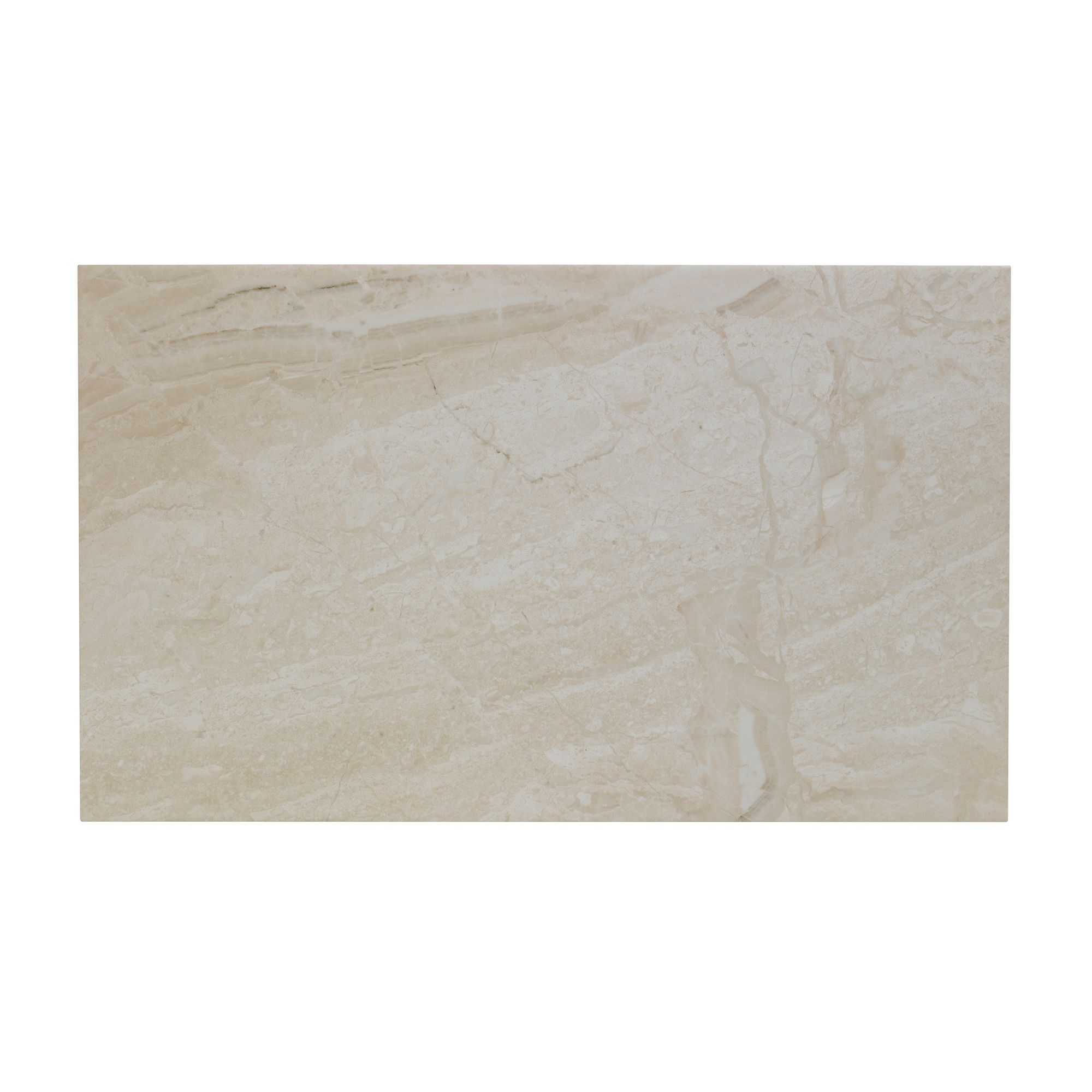 Troy Haver Chalk Matt Travertine Stone effect Ceramic Indoor Wall & floor Tile Sample