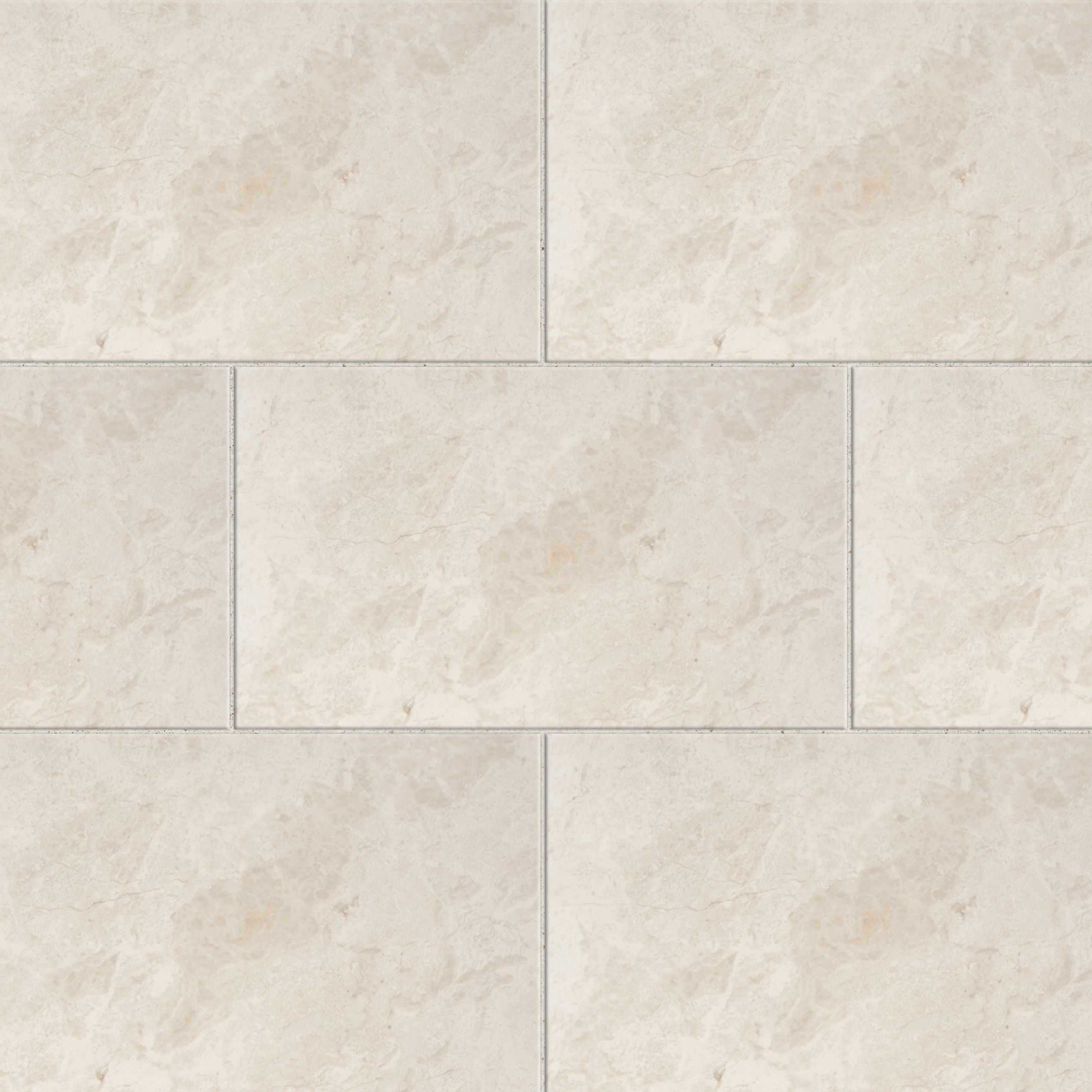 Troy Haver Chalk Matt Travertine Stone effect Ceramic Indoor Wall & floor Tile Sample