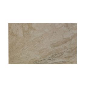 Troy Haver Sand Matt Travertine Stone effect Ceramic Indoor Wall & floor Tile Sample