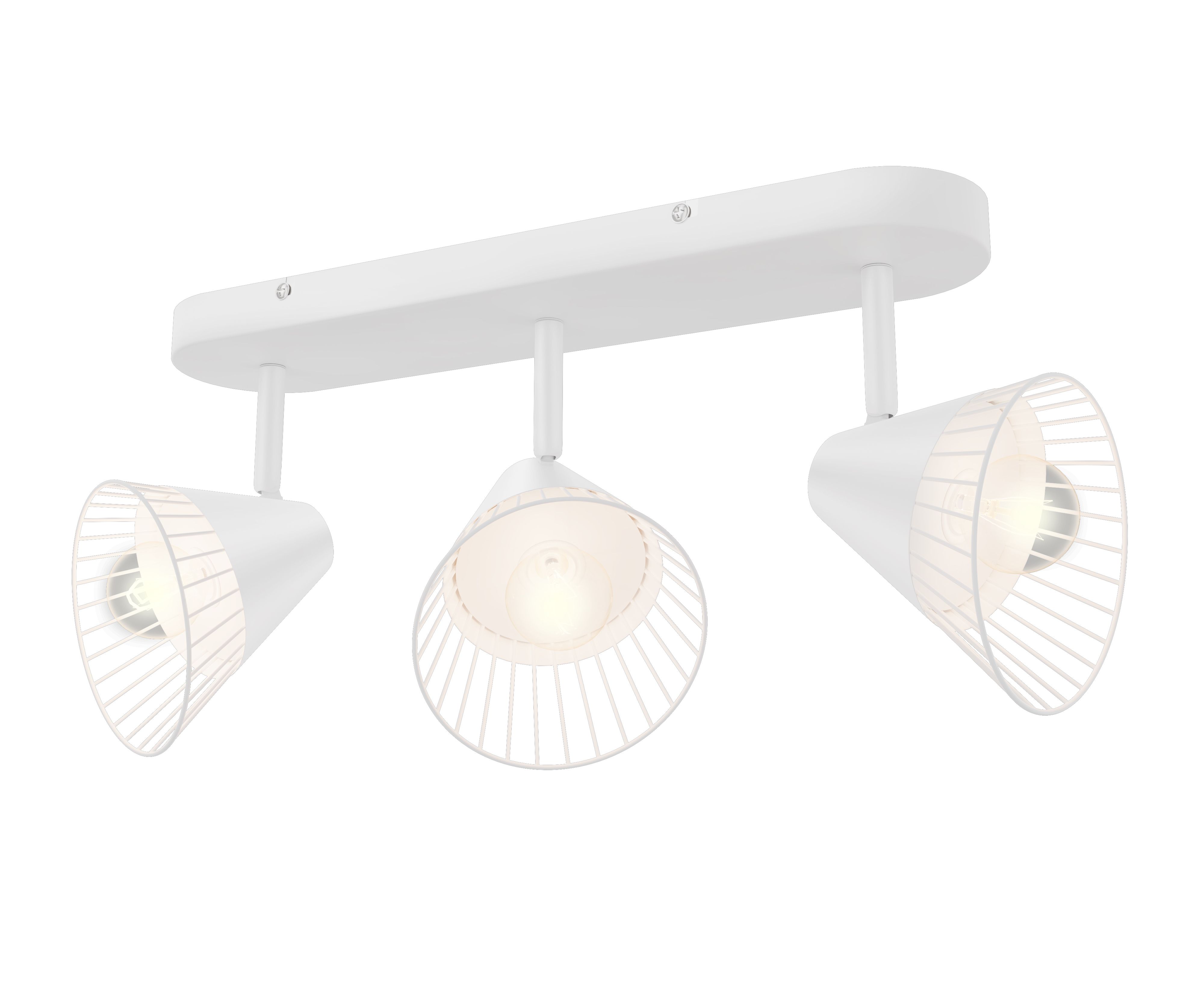 Aius white store ceiling light