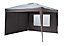 Tudy Grey Square Gazebo tent (H) 2530mm (W) 3000mm