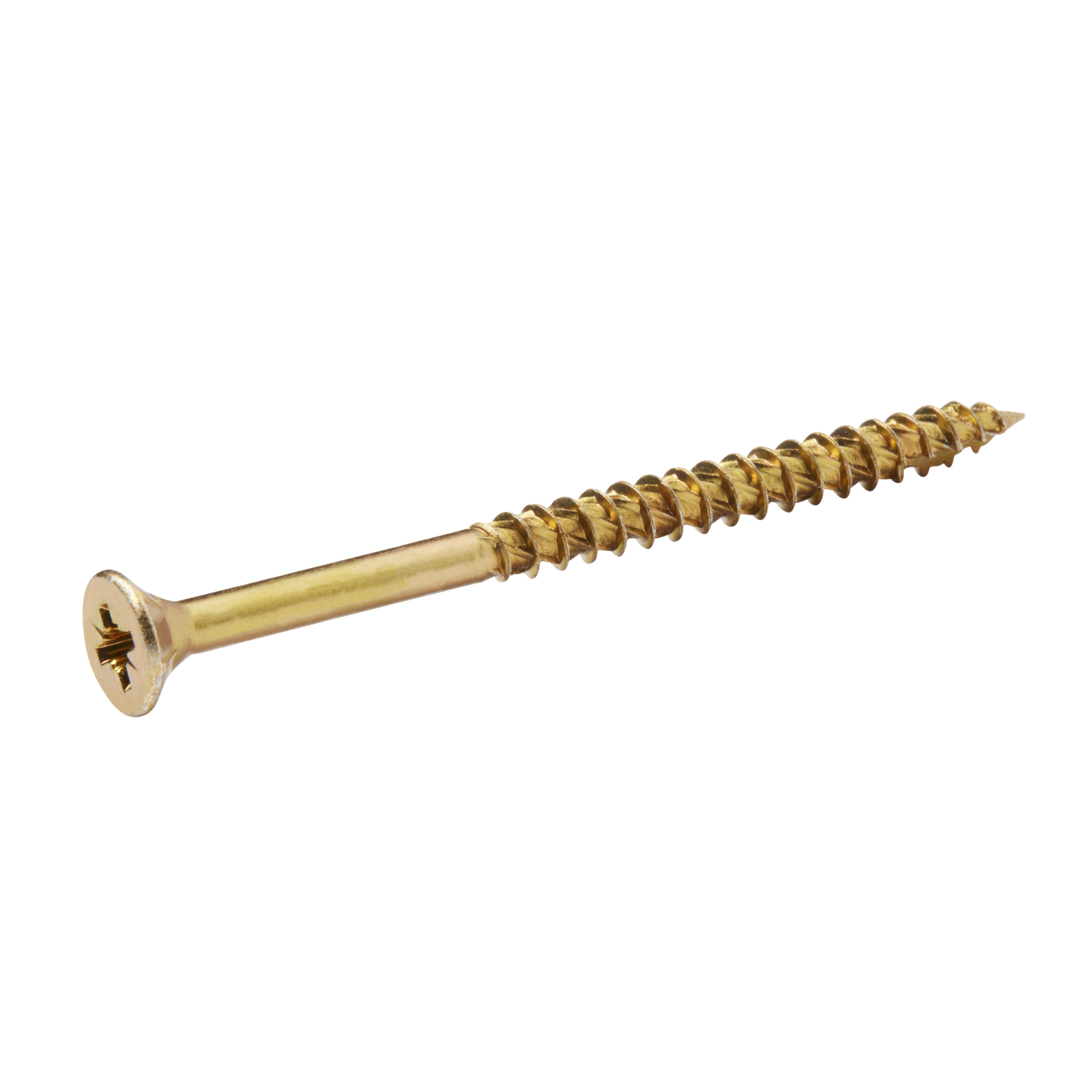 TurboDrive Assorted wood screw PZ Double-countersunk Yellow-passivated Carbon steel Wood screw, Pack of 600