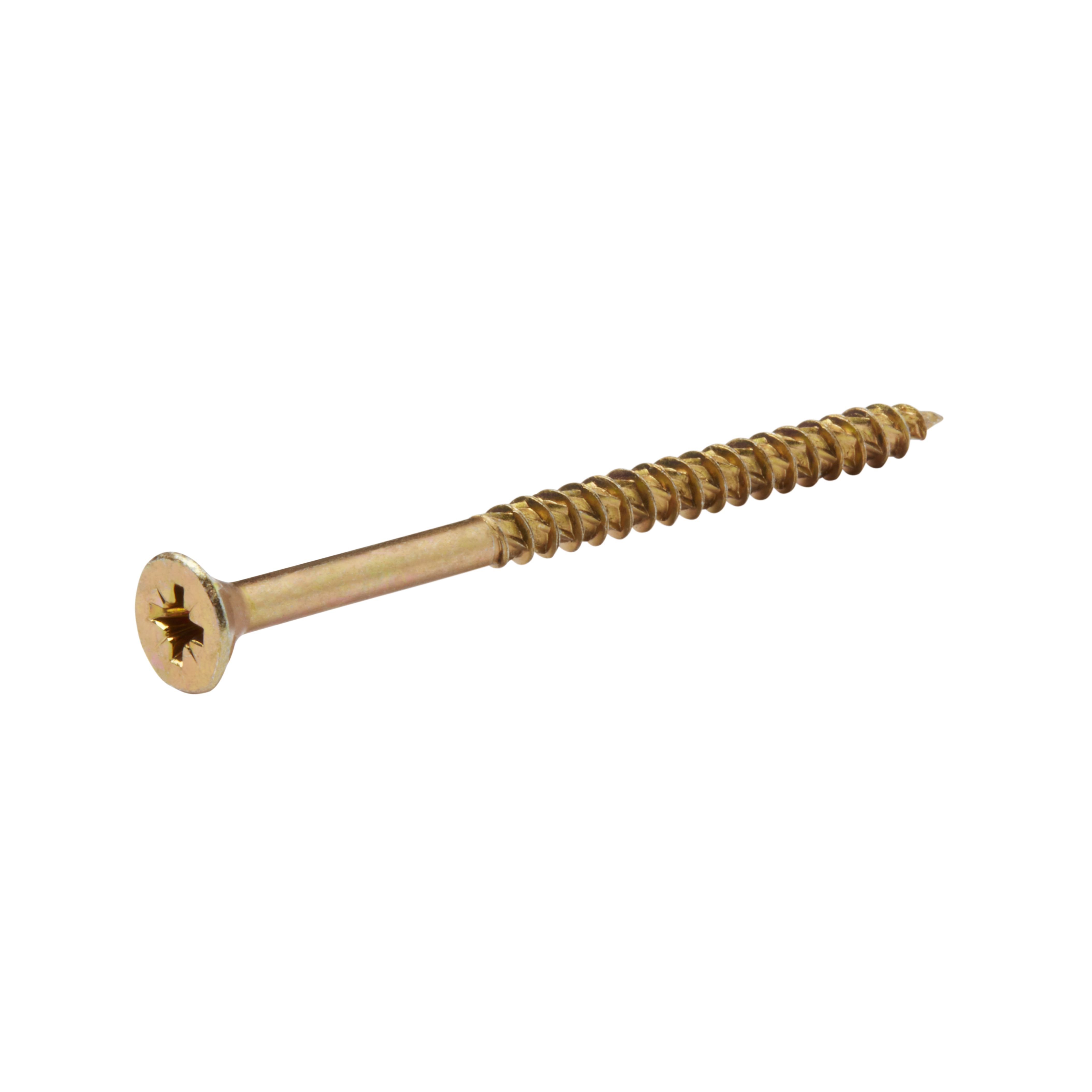TurboDrive Assorted wood screw TX Yellow-passivated Steel Screw, Pack of 300