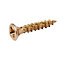 TurboDrive PZ Steel Wood screw (Dia)3.5mm (L)20mm, Pack of 20