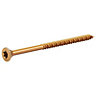 TurboDrive Torx Steel Wood screw (Dia)4.5mm (L)80mm, Pack of 100