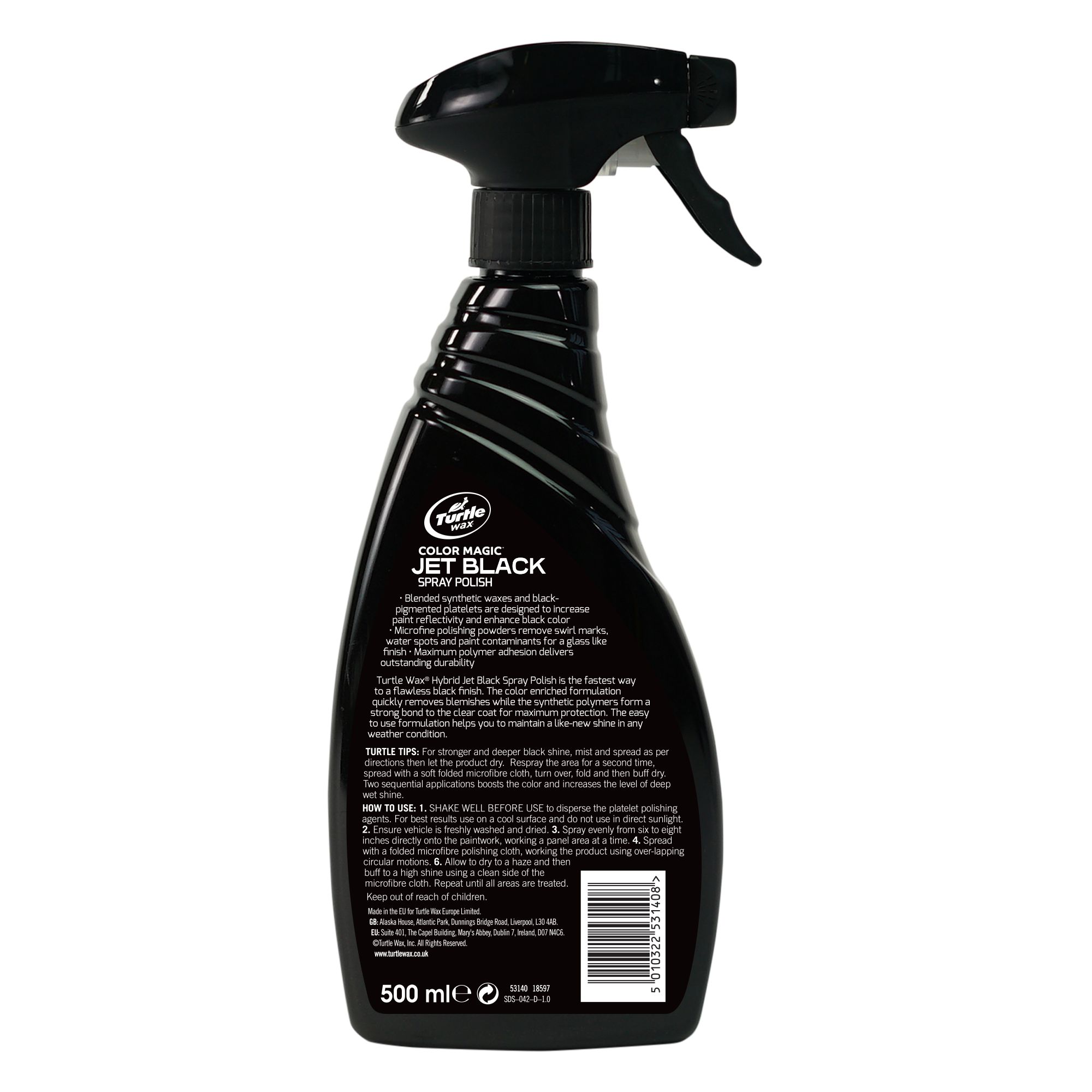 Turtle Wax Car wax Paintwork Car wax, 500ml Trigger spray bottle