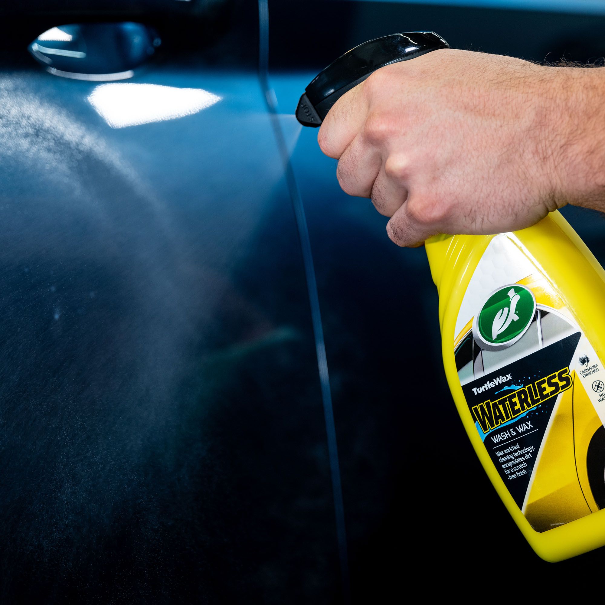 Turtle Wax Hybrid Waterless Paintwork Wash & wax, 750ml Bottle