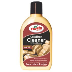 Turtle Wax Leather Cleaner & conditioner, 500ml