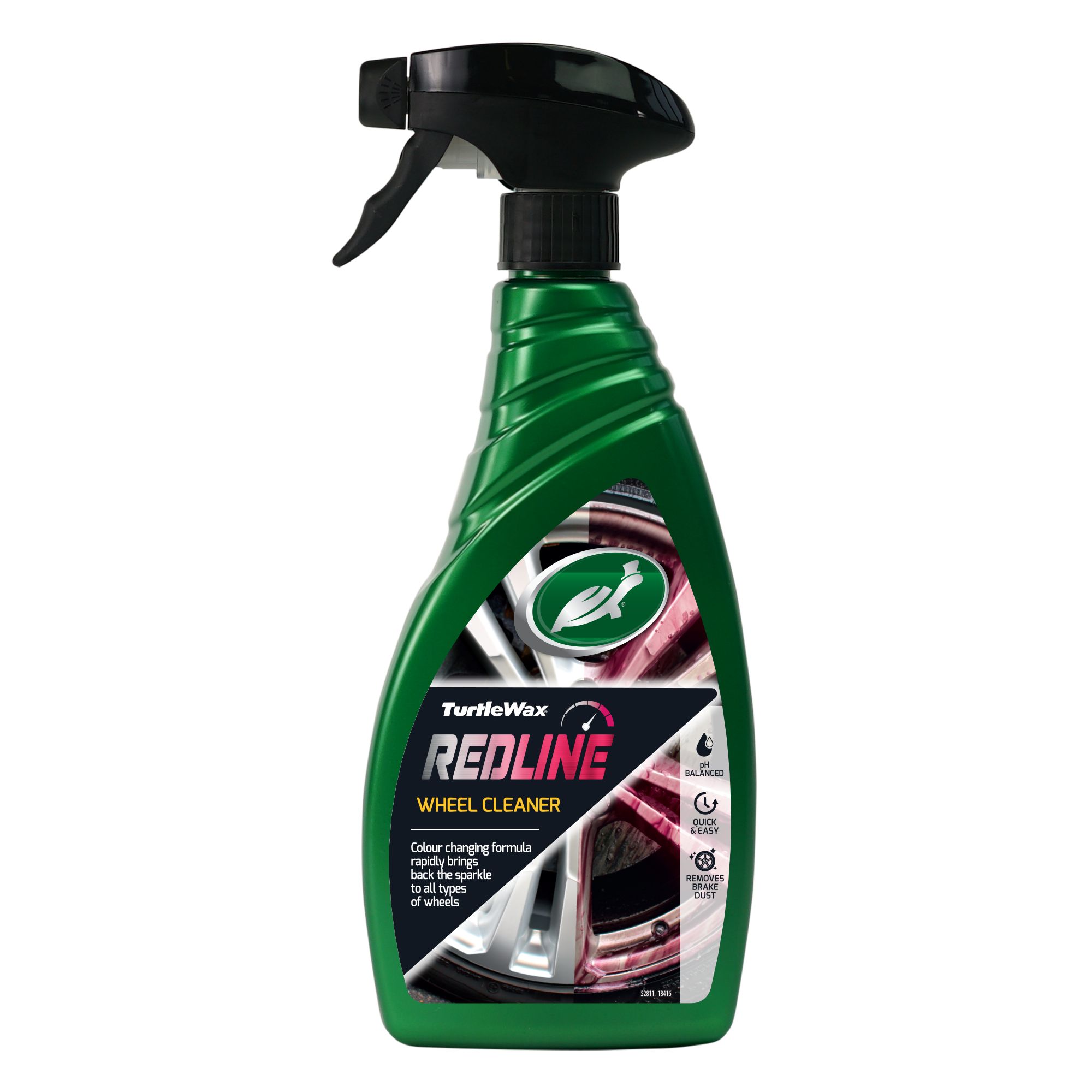Turtle Wax Redline Wheel Cleaner, 500ml Bottle