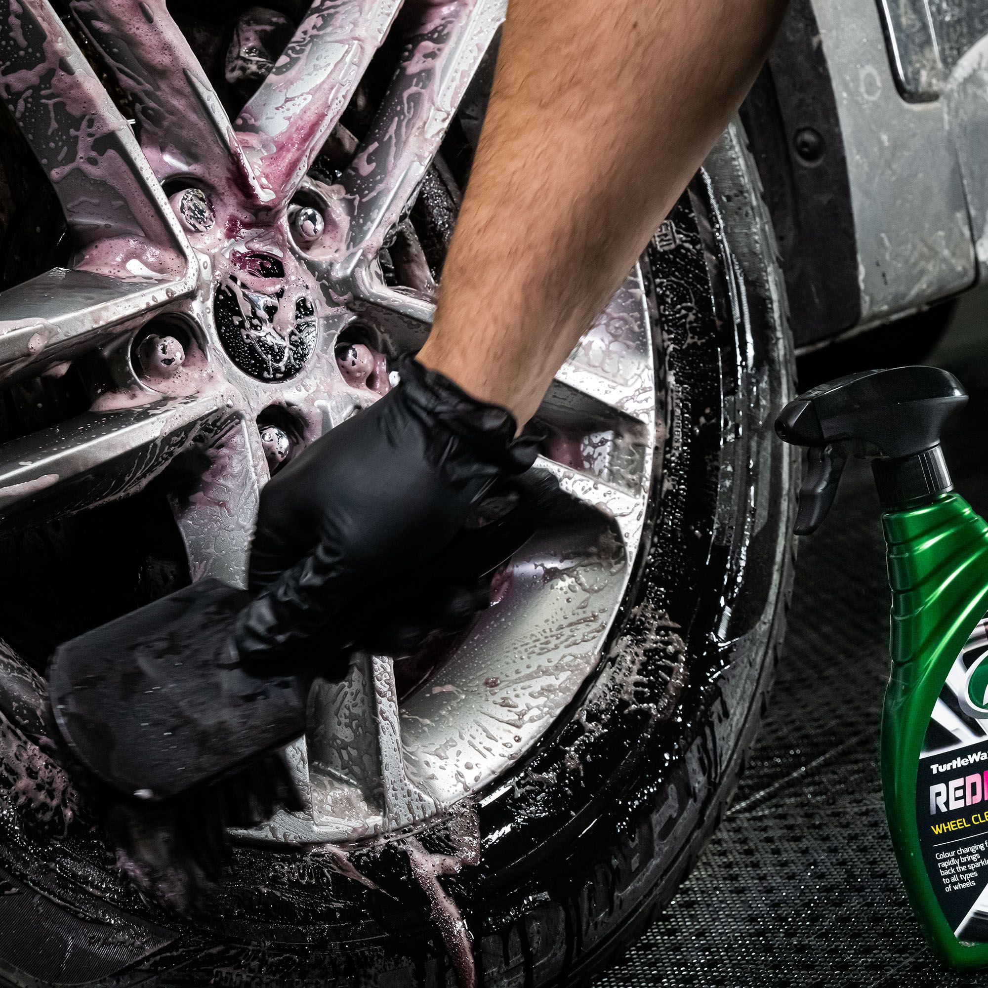 Turtle Wax Redline Wheel Cleaner, 500ml Bottle