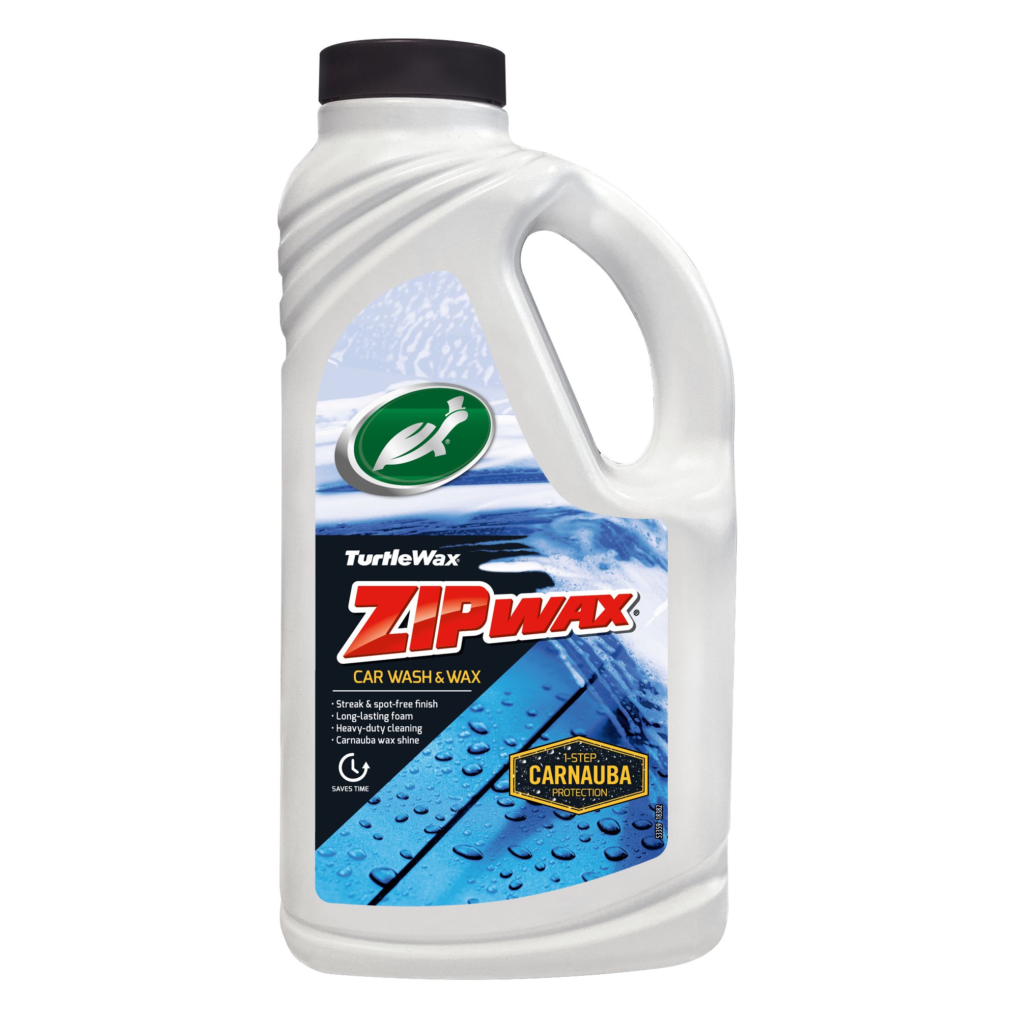 Turtle Wax Zipwax Wash & wax, 1L Bottle