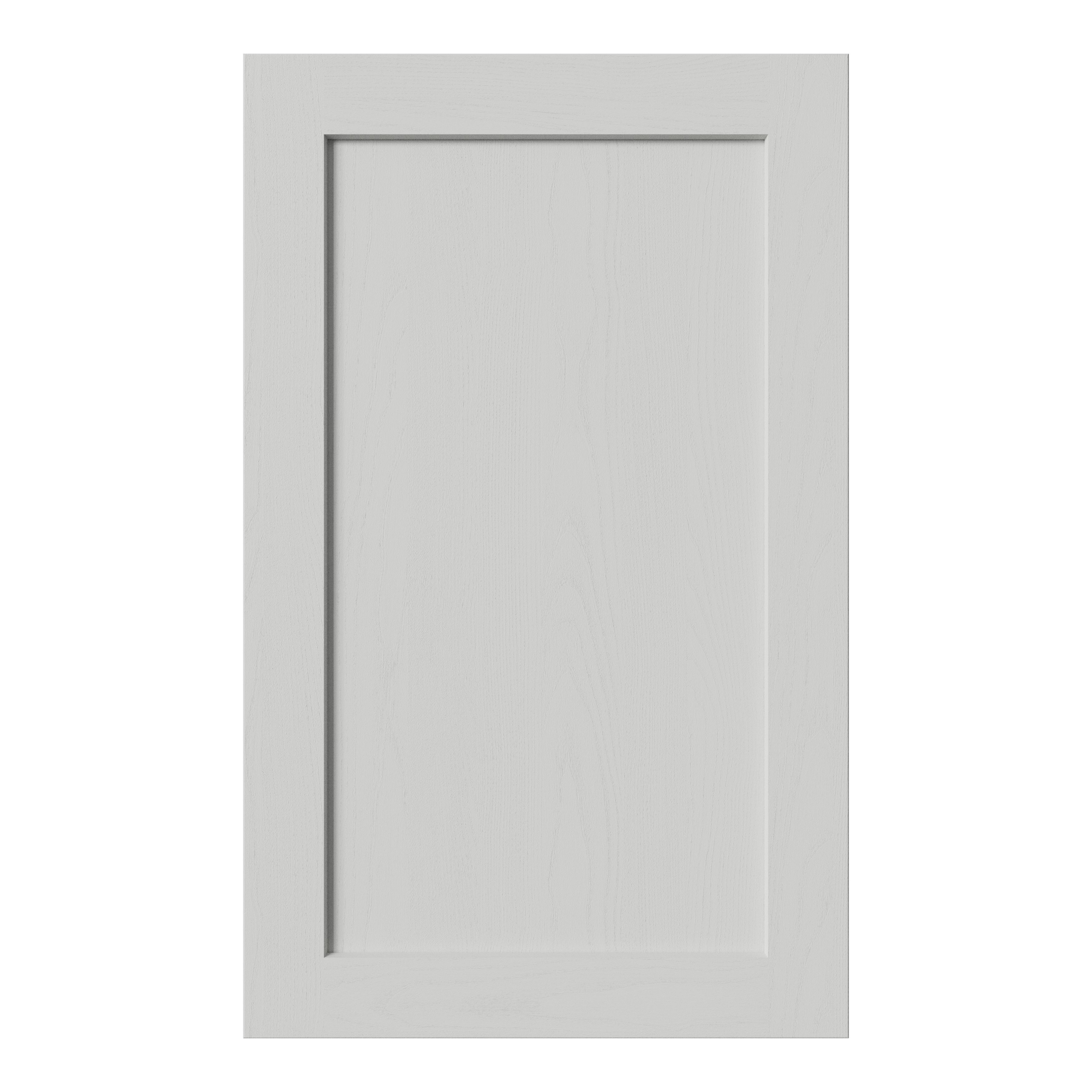 Tydeman Matt grey Shaker Appliance Cabinet door (W)600mm (H)806mm (T)20mm