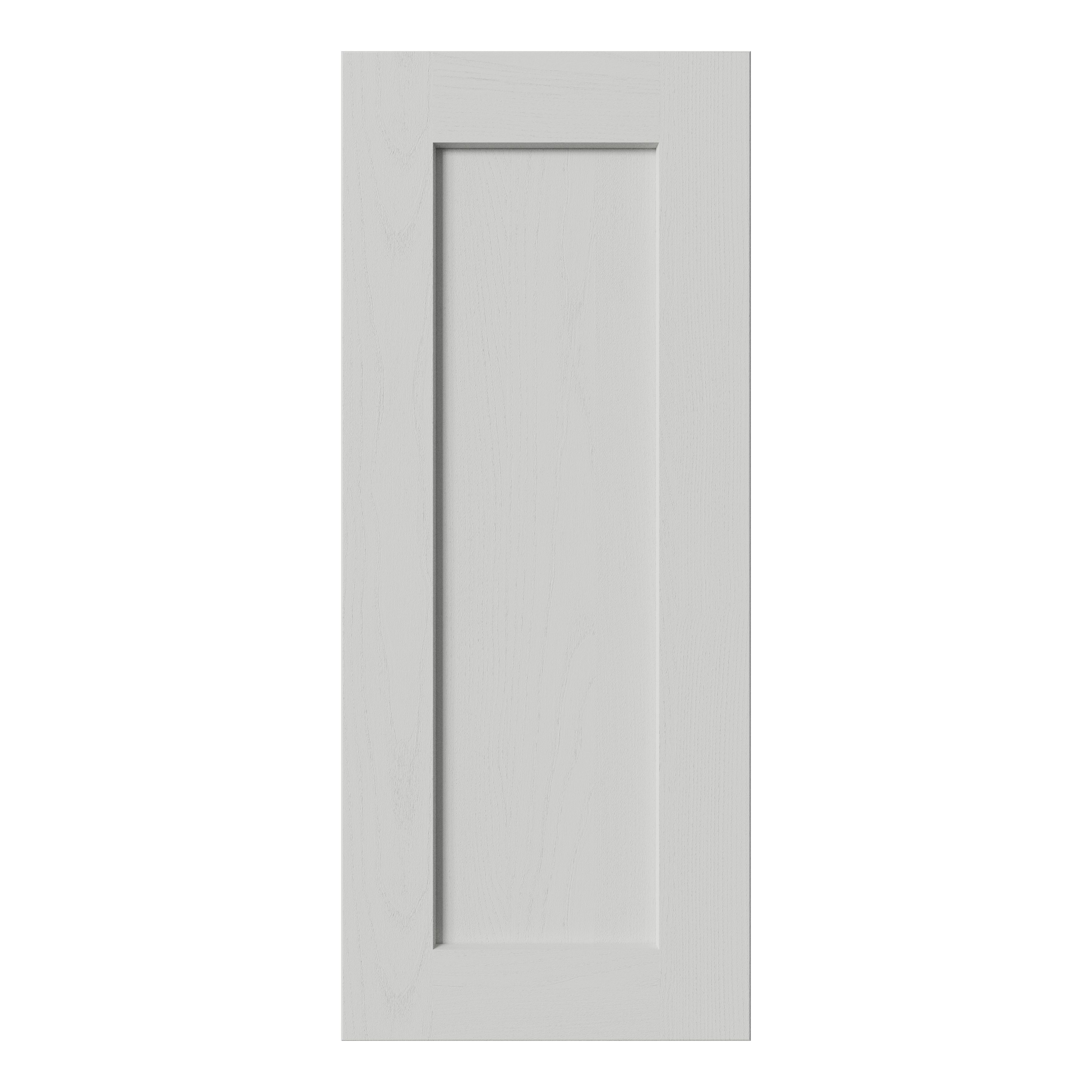 Tydeman Matt grey Shaker Base/wall Cabinet door (W)300mm (H)720mm (T)20mm