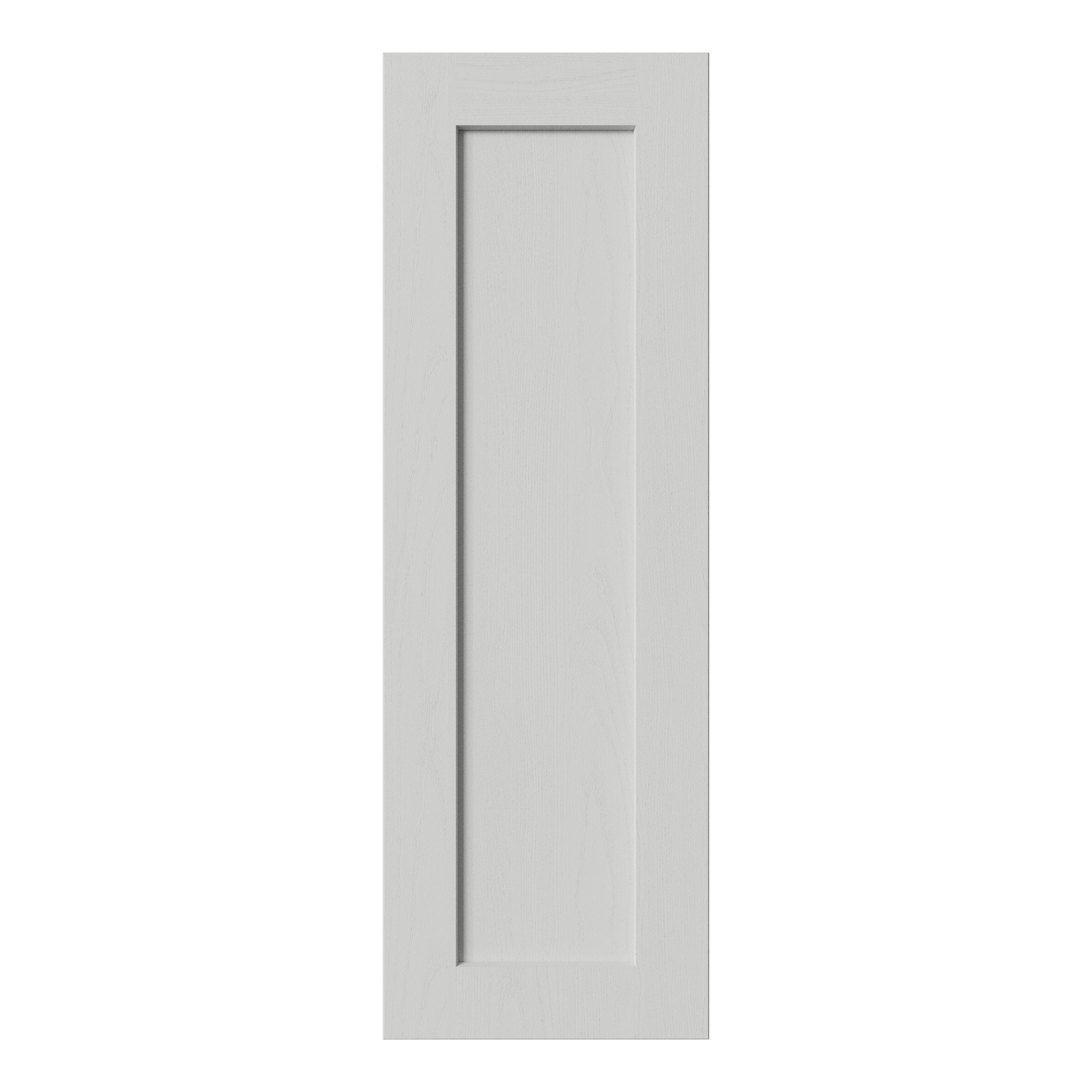 Tydeman Matt grey Shaker Tall wall Cabinet door (W)300mm (H)900mm (T)20mm