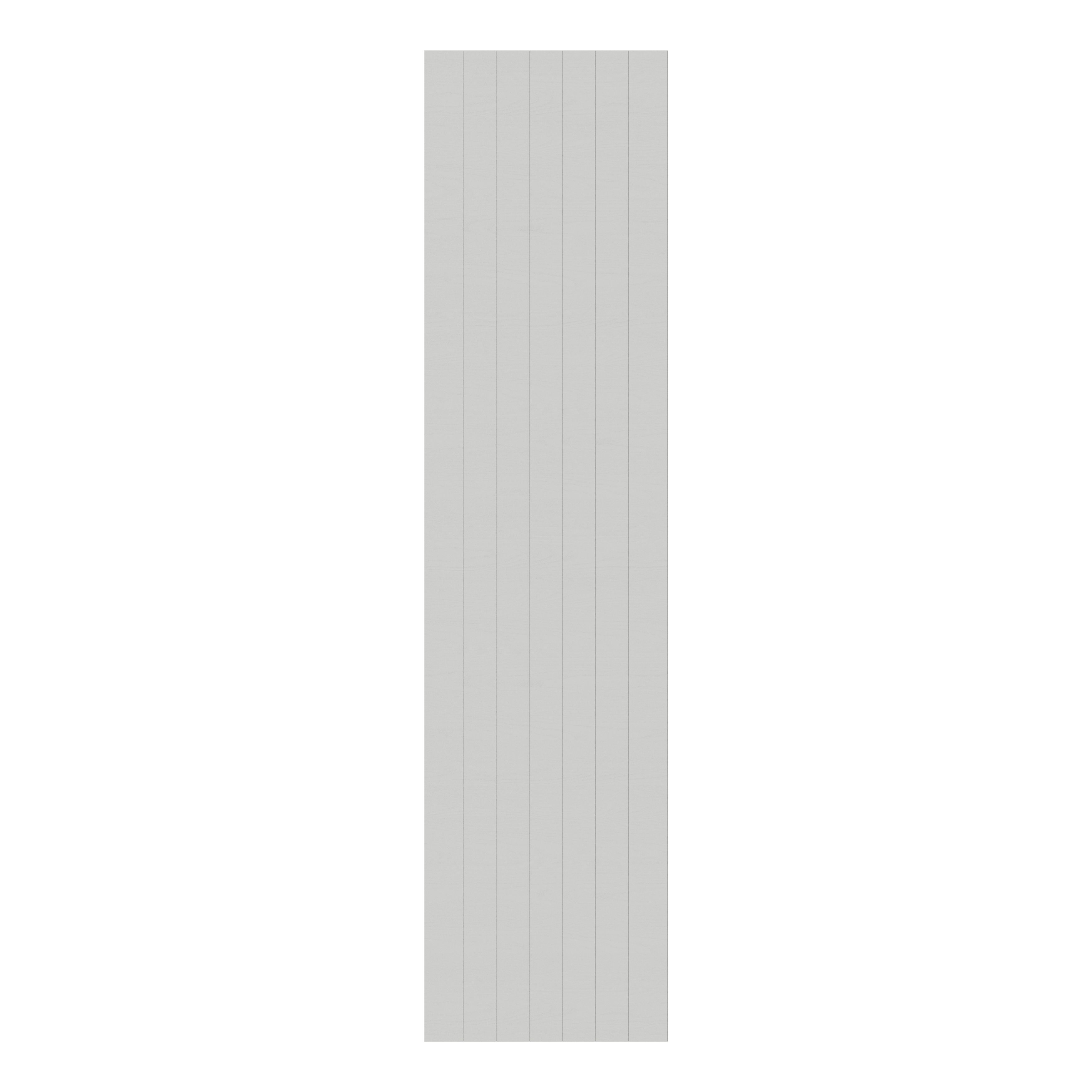 Tydeman Matt grey Standard Clad on larder panel (H)2400mm (W)610mm