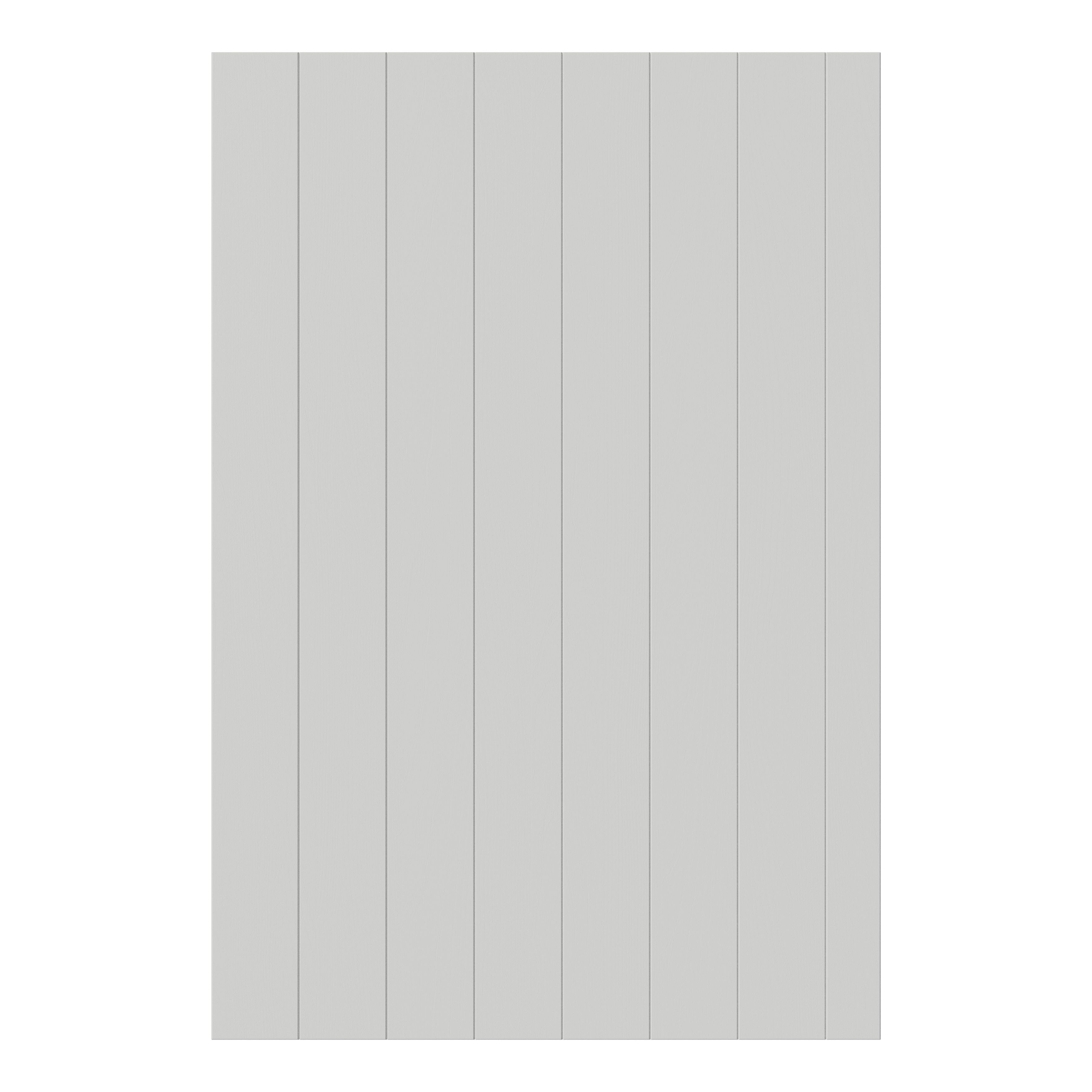 Tydeman Matt light grey Tongue & Groove Tall Clad on wall panel (H)960mm (W)360mm