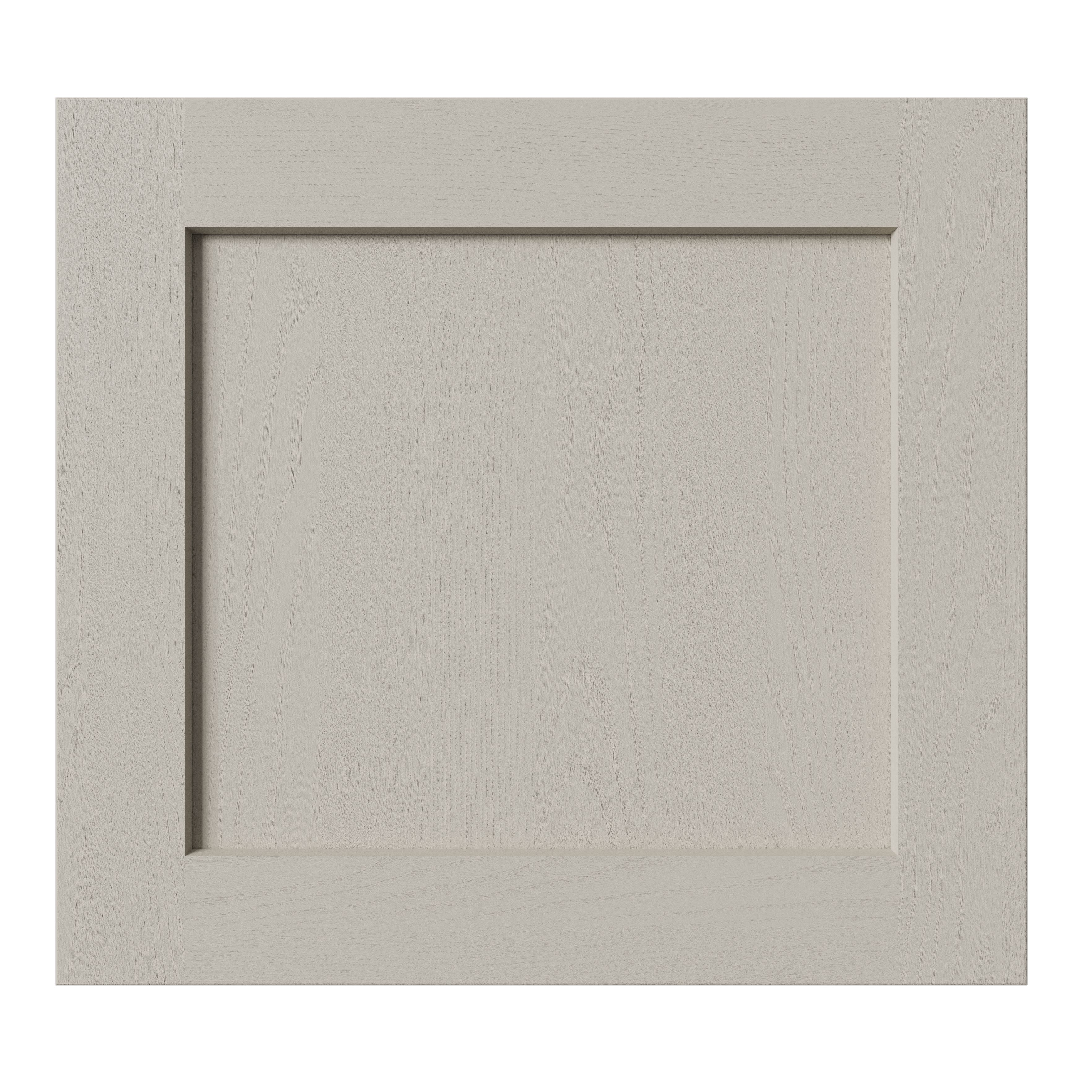 Tydeman Matt pebble Shaker Appliance Cabinet door (W)600mm (H)453mm (T)20mm