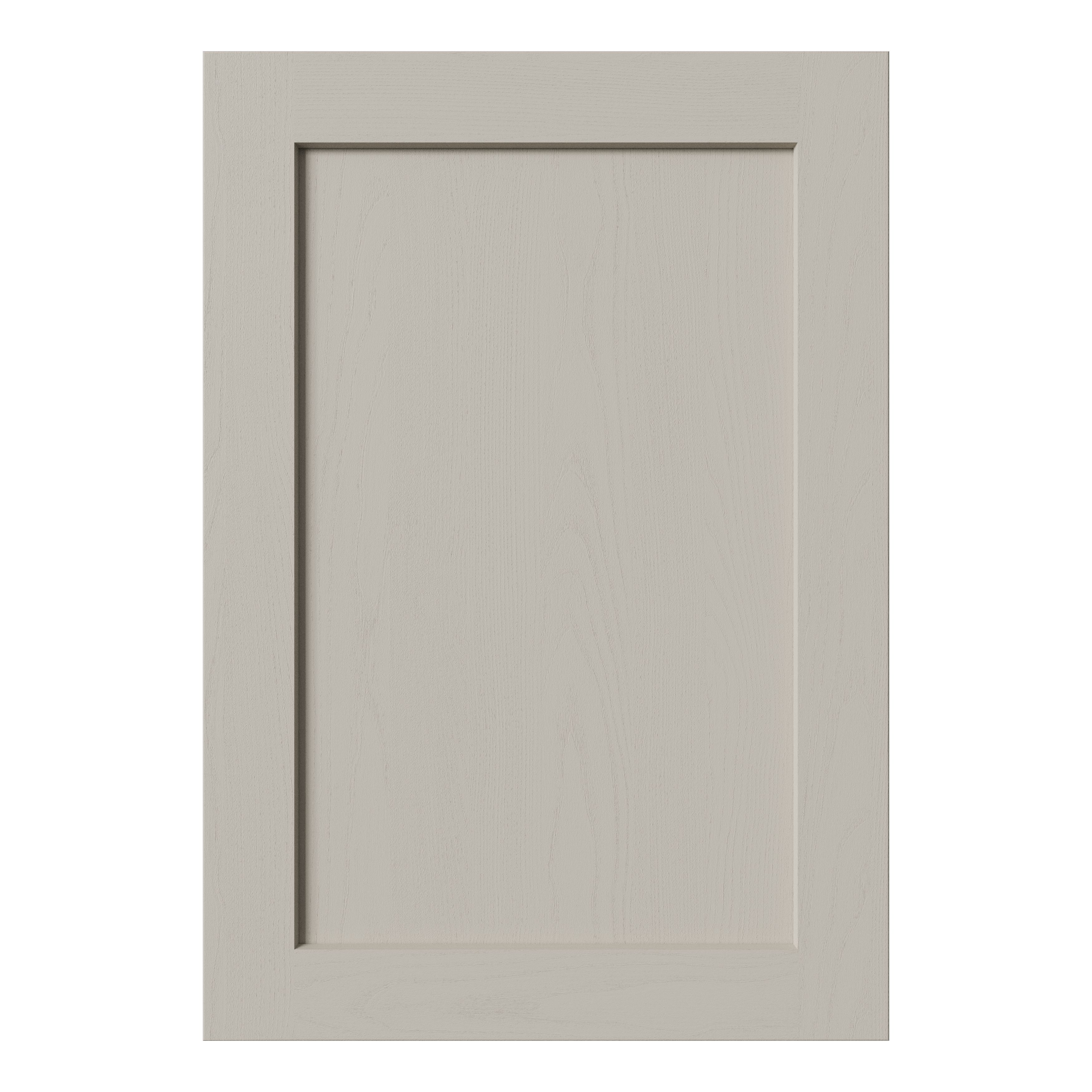 Tydeman Matt pebble Shaker Appliance Cabinet door (W)600mm (H)626mm (T)20mm