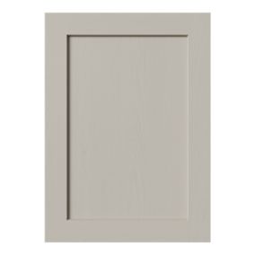 Tydeman Matt pebble Shaker Appliance Cabinet door (W)600mm (H)687mm (T)20mm