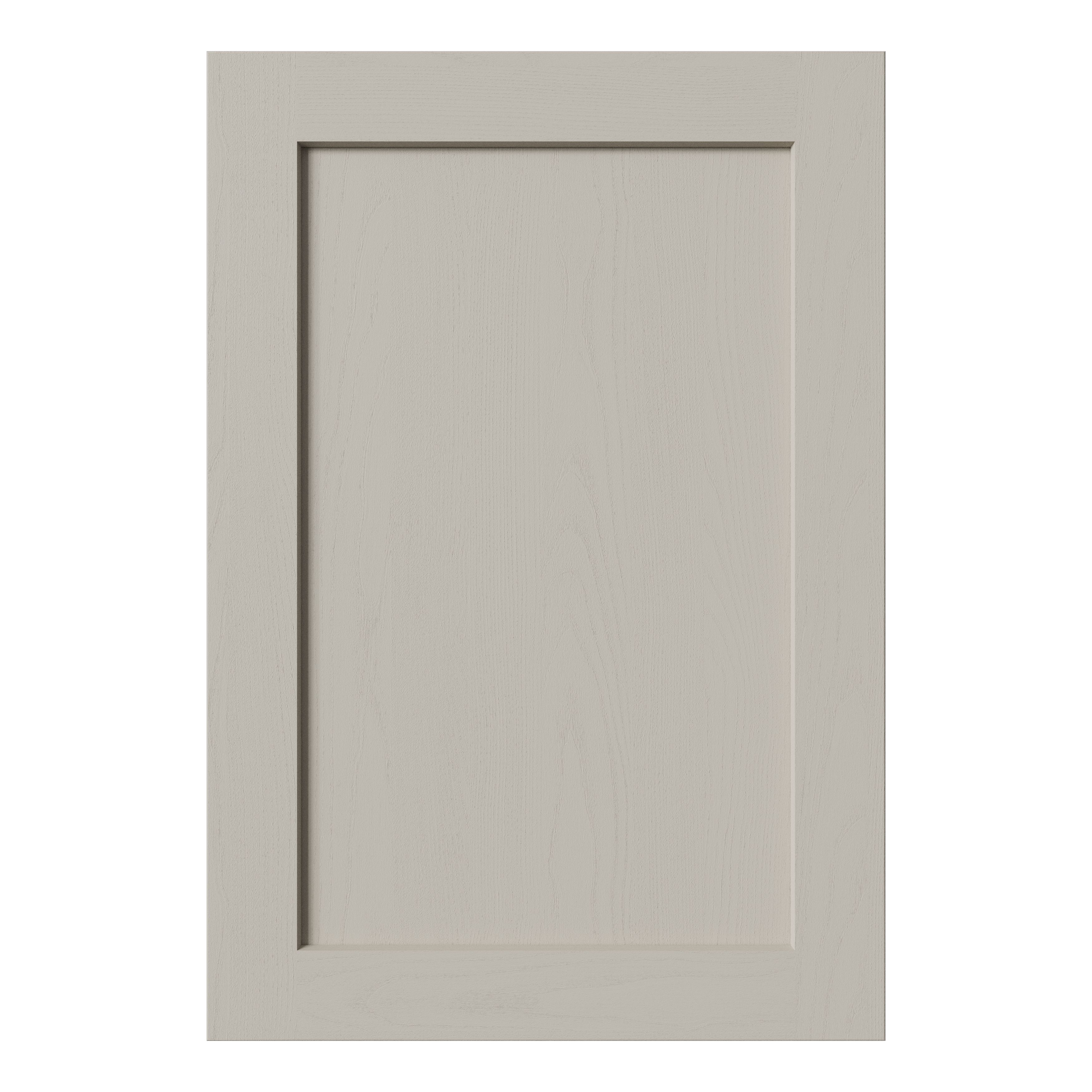 Tydeman Matt pebble Shaker Appliance Cabinet door (W)600mm (H)723mm (T)20mm