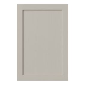 Tydeman Matt pebble Shaker Tall wall Cabinet door (W)600mm (H)900mm (T)20mm