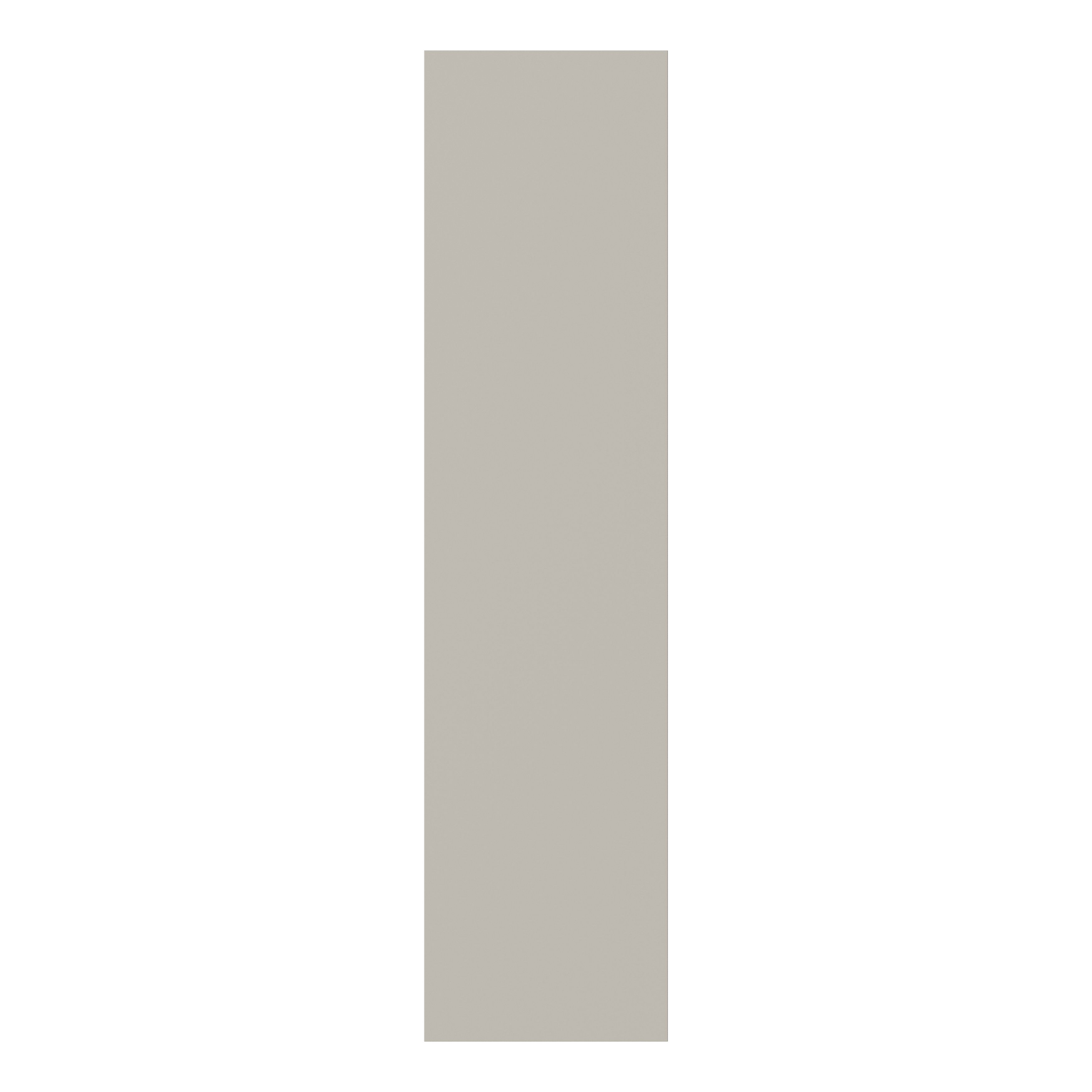 Tydeman Matt pebble Standard Clad on larder panel (H)2400mm (W)610mm