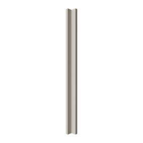 Tydeman Matt pebble Tall Corner post, (W)59mm (L)895mm