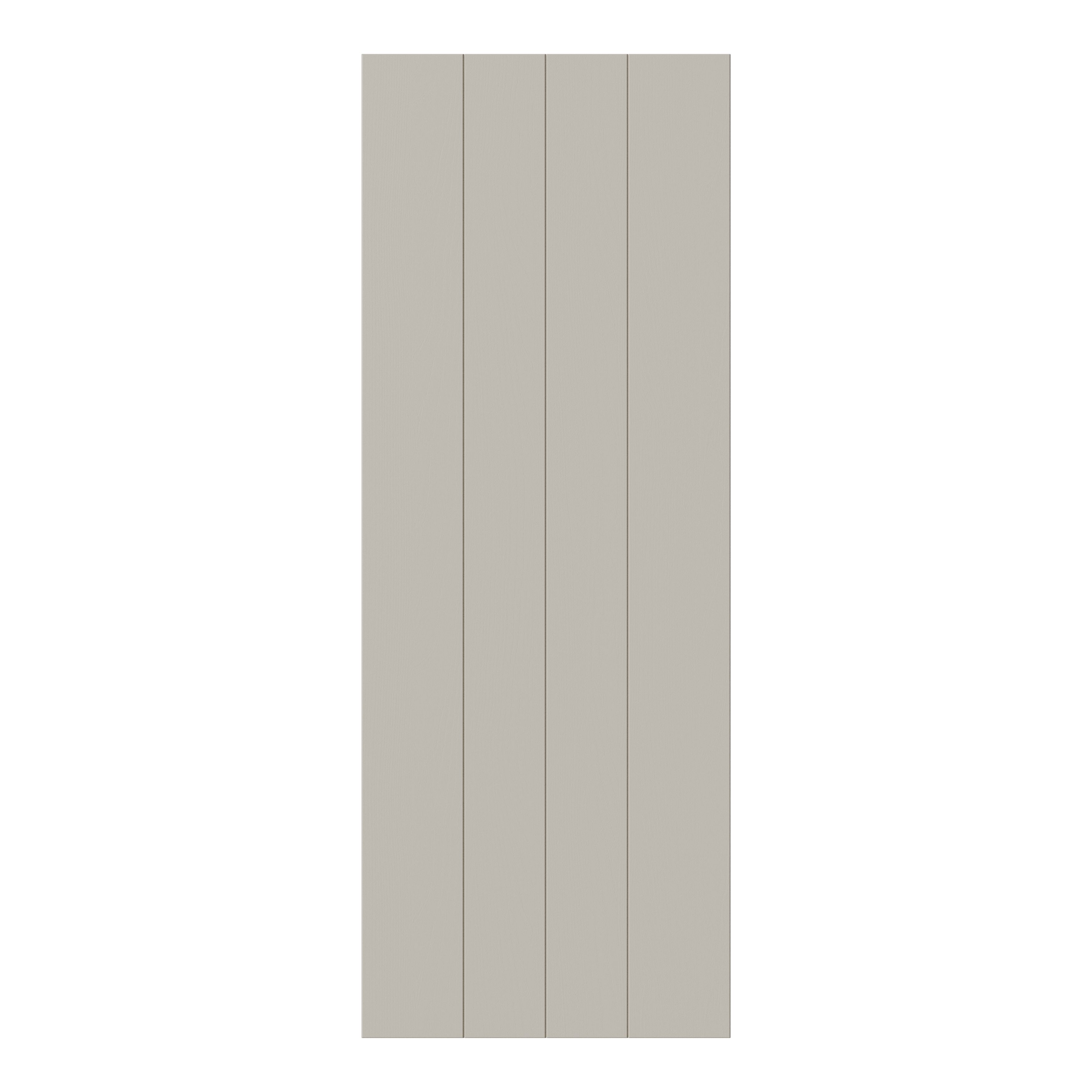 Tydeman Matt pebble Tongue & Groove Tall Clad on wall panel (H)960mm (W)360mm