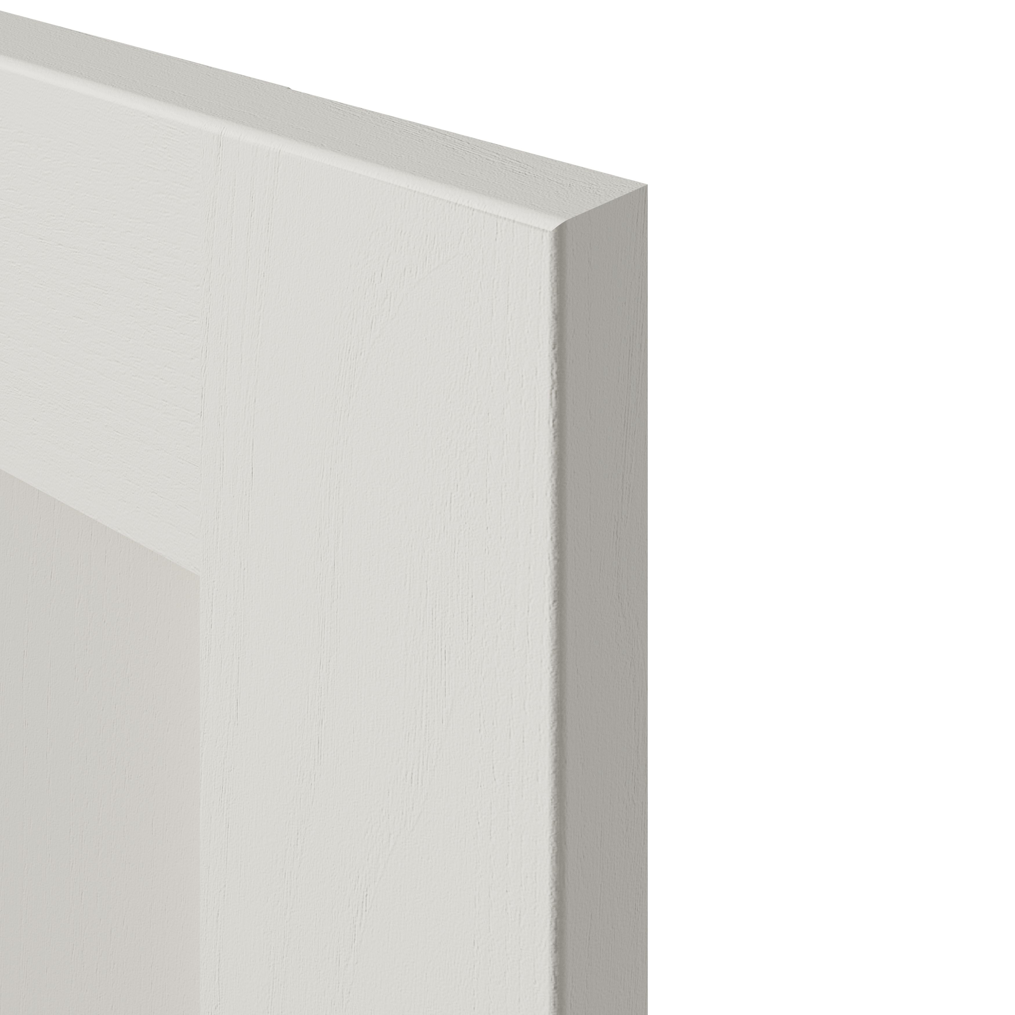 Tydeman Matt porcelain Shaker Appliance Cabinet door (W)600mm (H)453mm (T)20mm