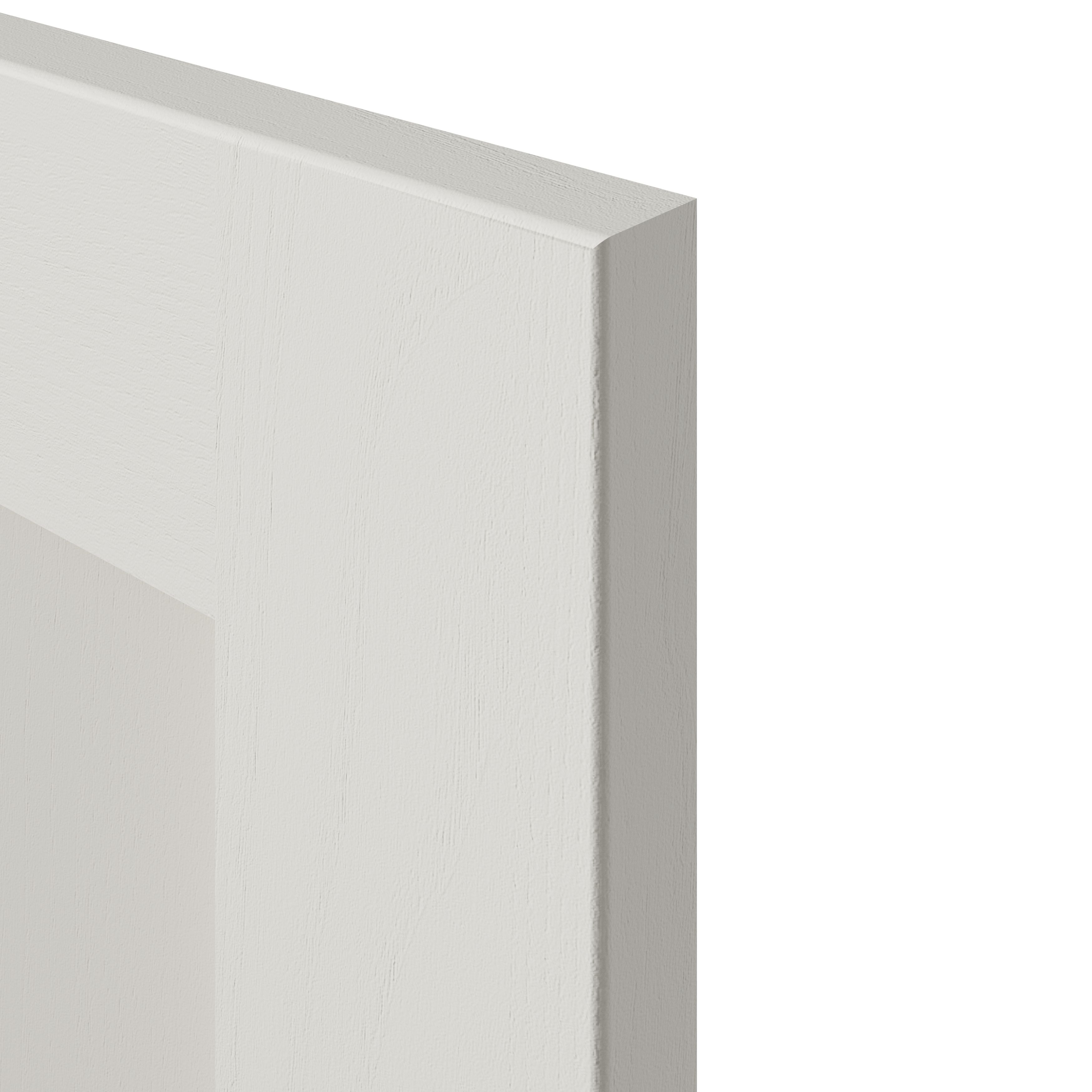 Tydeman Matt porcelain Shaker Appliance Cabinet door (W)600mm (H)543mm (T)20mm