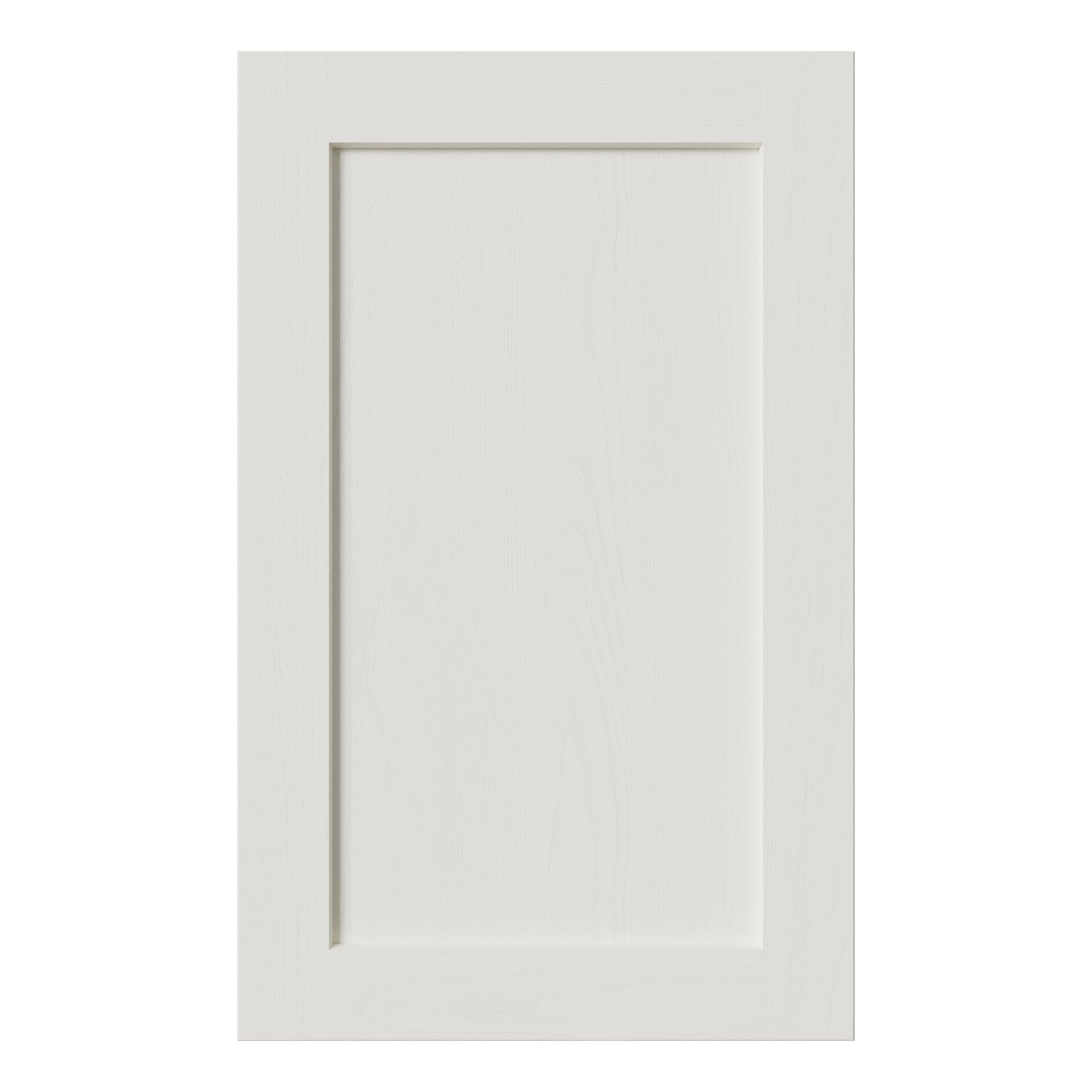 Tydeman Matt porcelain Shaker Base/wall Cabinet door (W)450mm (H)720mm (T)20mm