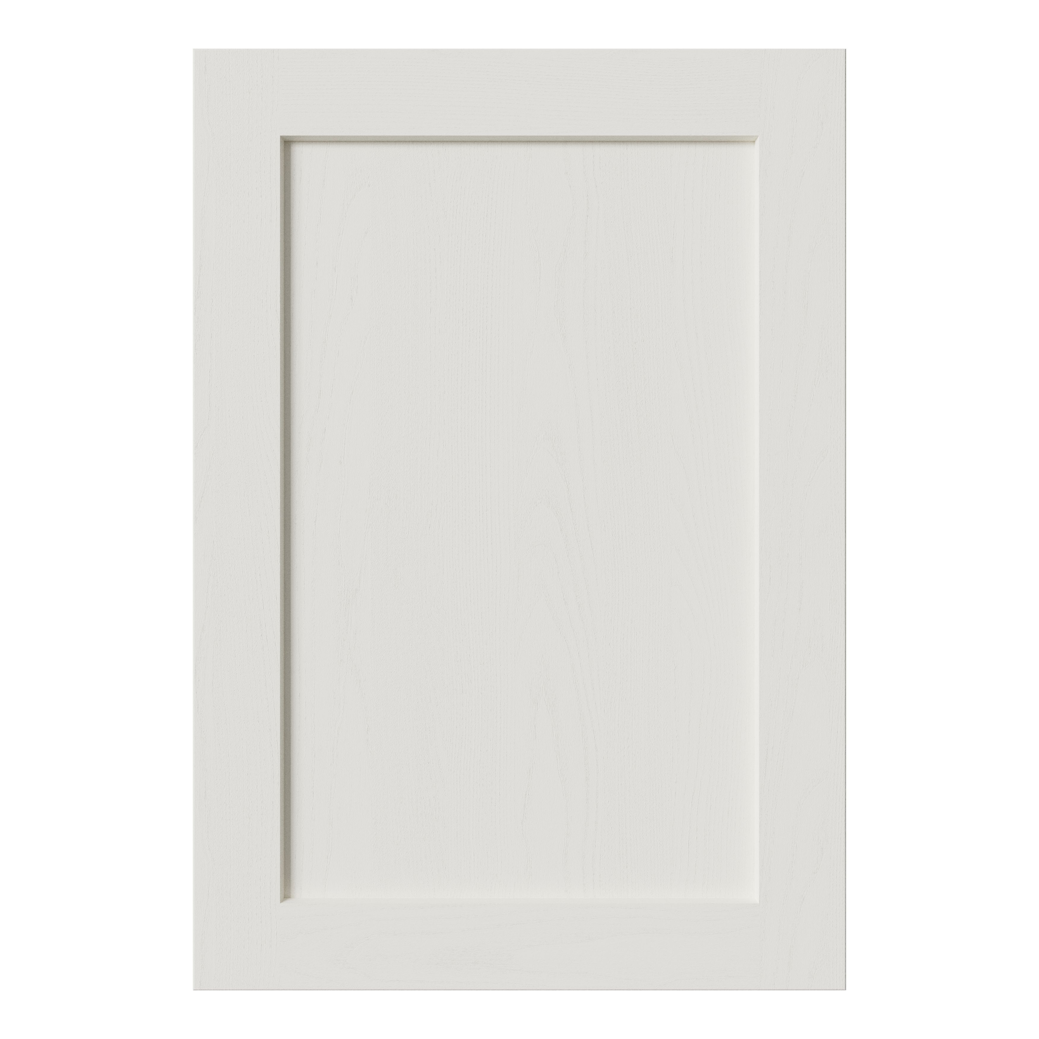 Tydeman Matt porcelain Shaker Base/wall Cabinet door (W)500mm (H)720mm (T)20mm