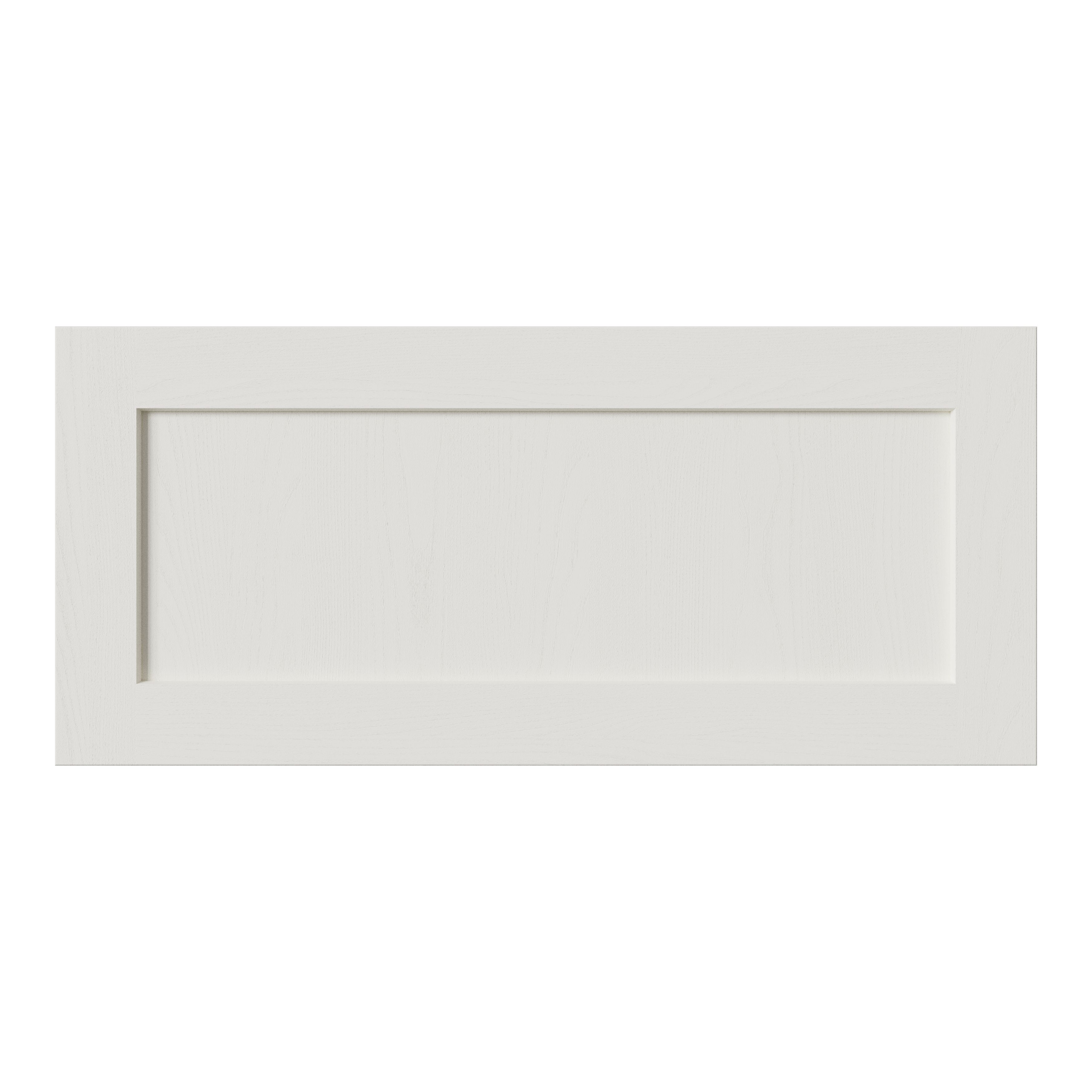 Tydeman Matt porcelain Shaker Bridging door & pan drawer front, 356mm x 20mm x 797mm 800mm