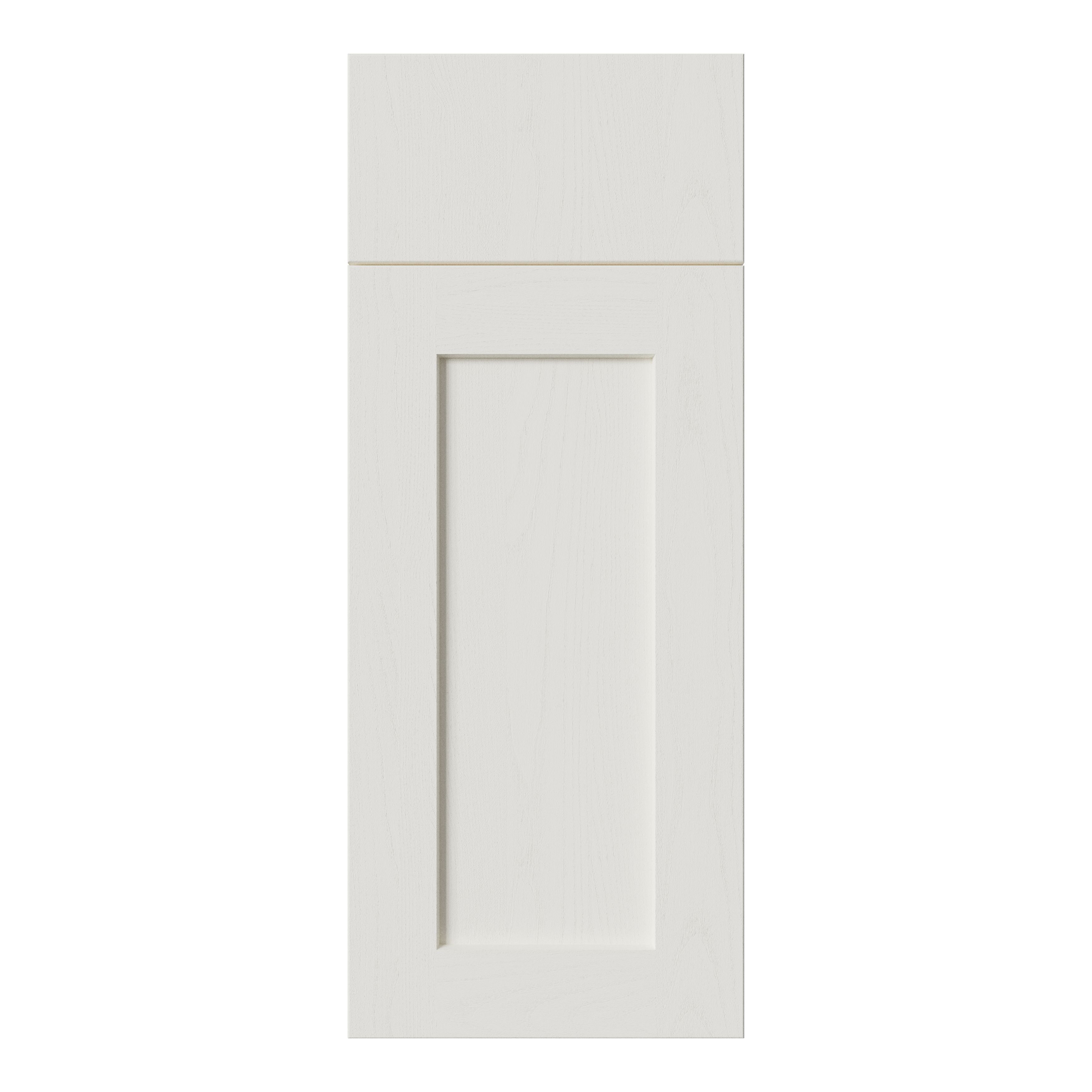 Tydeman Matt porcelain Shaker Drawerline Cabinet door (W)300mm (H)720mm (T)20mm
