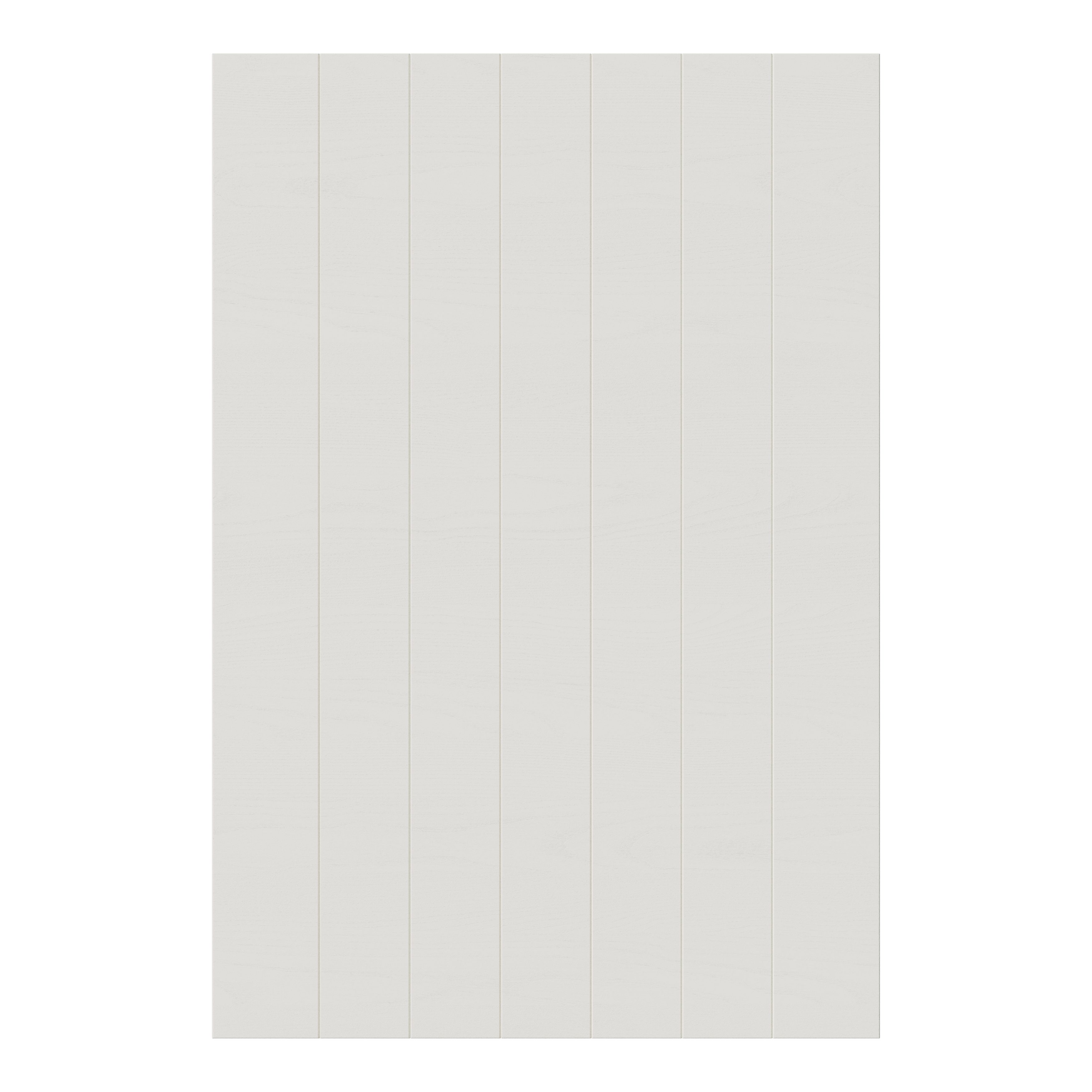 Tydeman Matt porcelain Standard Base end panel (H)870mm (W)590mm