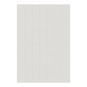 Tydeman Matt porcelain Standard Base end panel (H)870mm (W)590mm