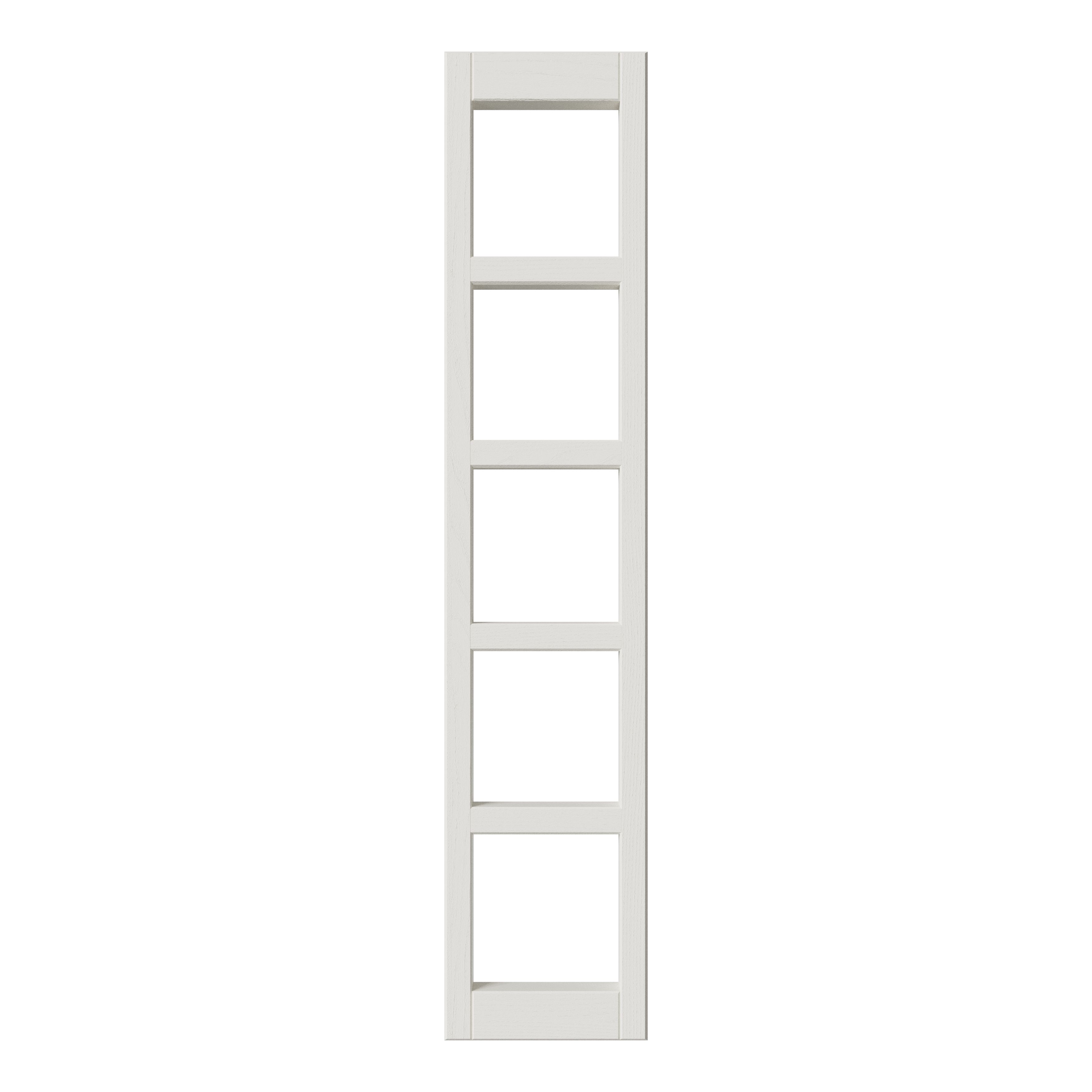 Tydeman Matt Porcelain Wine rack fascia, (H)720mm (W)150mm