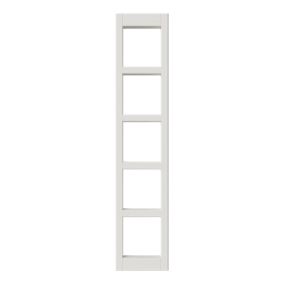 Tydeman Matt Porcelain Wine rack fascia, (H)720mm (W)150mm