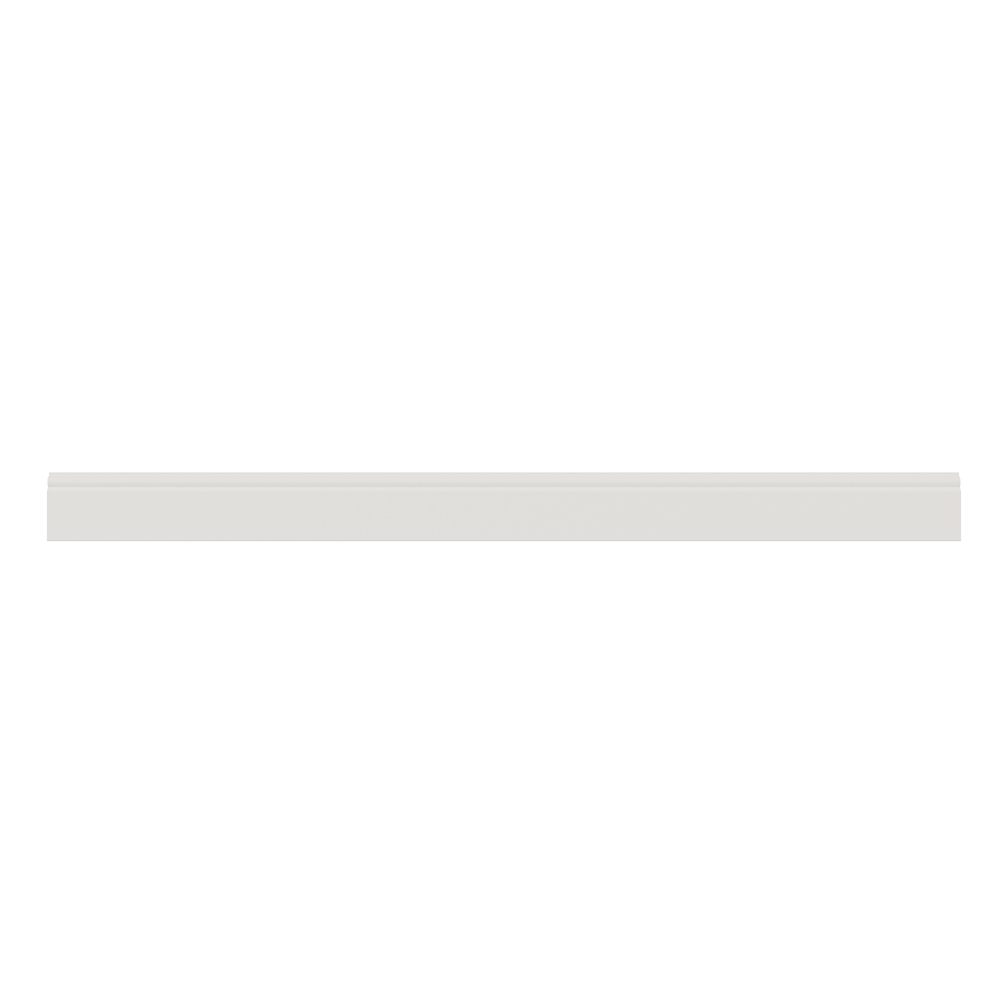 Tydeman Porcelain Painted wood effect Curved Stepped Plinth, (L)2400mm