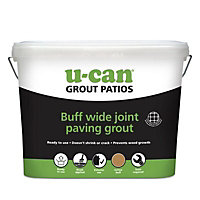 U-Can Ready for use Buff Paving joint repair grout, 10kg Tub
