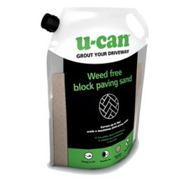 U-Can Weed Free Paving sand, 12kg Bag