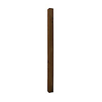 UC4 Brown Square Wooden Fence post (H)1.8m (W)100mm, Pack of 3
