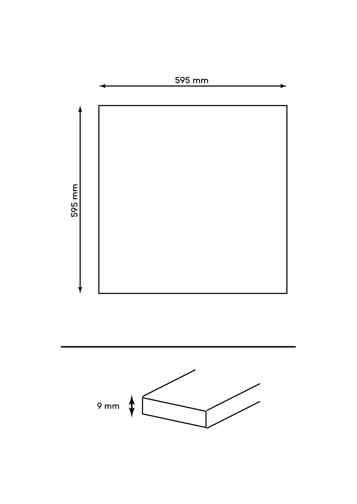 Ultimate White Gloss Marble effect Porcelain Floor Tile, Pack of 3, (L)595mm (W)595mm