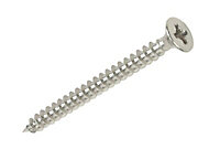 Ultra Screw Double-countersunk A2 stainless steel Screw (Dia)5mm (L)30mm, Pack