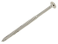 Ultra Screw Double-countersunk A2 stainless steel Screw (Dia)5mm (L)90mm, Pack